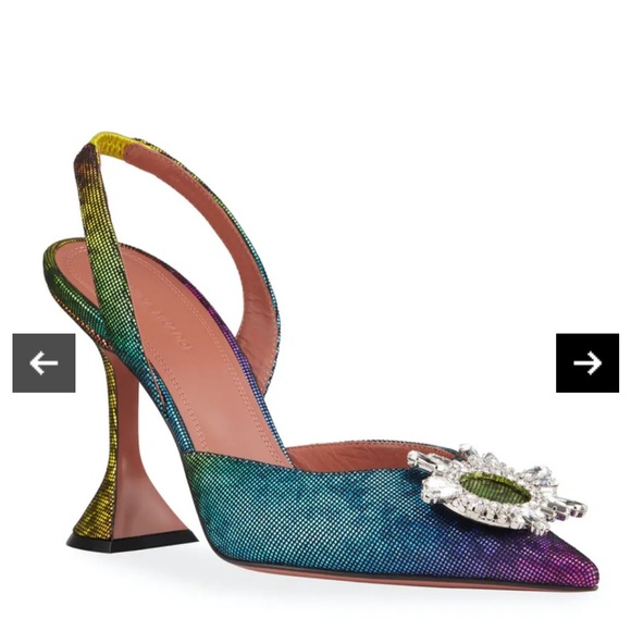 Amina Muaddi rainbow pump - Picture 6 of 6